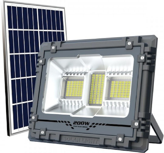 Spot Light Waterproof Solar LED Floodlight 300W Cold White 6000K with Remote Control IP65