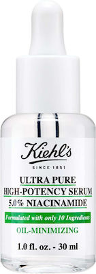 Kiehl's Face Serum Ultra Pure High Potency 5% Niacinamide Suitable for Oily Skin 30ml