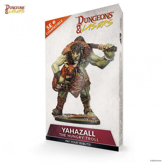 Archon Studio Dungeons & Lasers Yahazzal The Hungry Troll Figures