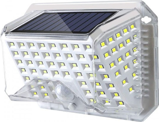 Spot Light Wall Mounted Solar Light 2W Cold White 6000K with Motion Sensor and Photocell IP65