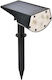 Spot Light Spiked Solar Light 4W with Warm Whit...
