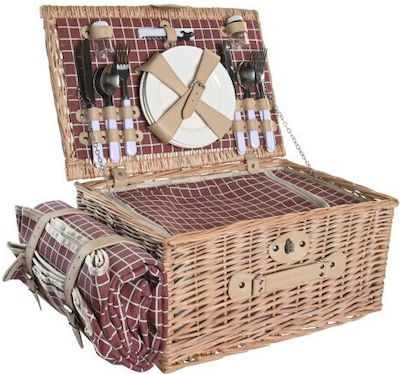 DKD Home Decor Basket 30x44cm in Brown color S3042554