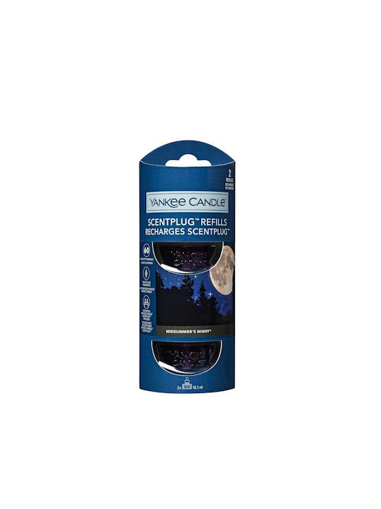 Yankee Candle Nachfüllflüssigkeit für Diffuser Scentplug mit Duft Mittsommernacht 1629322 2Stück 18.5ml