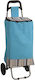 Shopping Trolley Light Blue 32x22x55cm