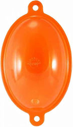 Plastilys Buldo Schwimmer Angelgeräte No4 Orange