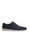 Malwood Men's Leather Casual Shoes Blue