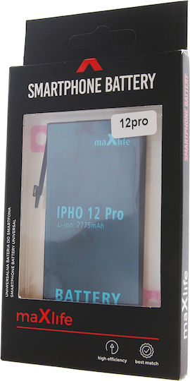 Maxlife Kompatibler Ersatzakku 2775mAh für iPhone 12 / 12 Pro