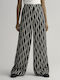 Women's Linen Trousers in Relaxed Fit Evening Blue