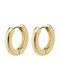 Pilgrim Earrings Hoops Gold Plated