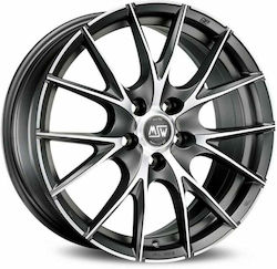 MSW Wheels Car Aluminium Wheel 19"x9" (5x112) Silver