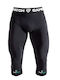 GamePatch Men's Sports Capri Leggings Black