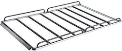 Cruz Aluminum Car Roof Rack Universal 130x120cm (Set without Legs)