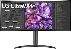 LG 34WQ75X-B 34" Ultrawide HDR QHD 3440x1440 IPS Curved Monitor with 5ms GTG Response Time