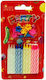 Birthday Candles Lumânare de Zi de Naștere Simplu Multicolor 24buc 370001