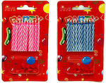 Birthday Candles Birthday Candle Regular 10pcs (Μiscellaneous colours) 170043