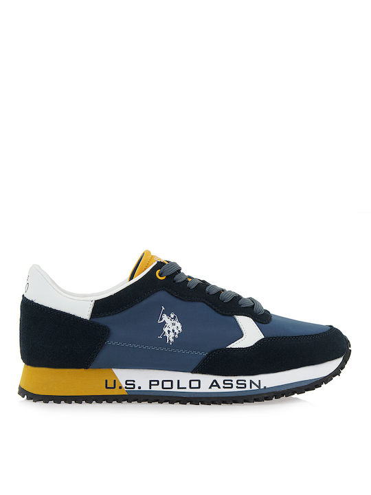 U.S. Polo Assn. Ανδρικά Sneakers Navy Μπλε