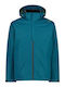 3 in 1 Men's Winter Jacket Waterproof and Windproof Blue