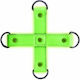 Shots Ouch! Glow In The Dark BDSM Accessory Hog...