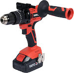 Yato Percussive Drill Driver Battery Brushless 18V 1x3Ah