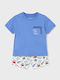 Mayoral Kinder Badeanzug Bademoden-Set Blau