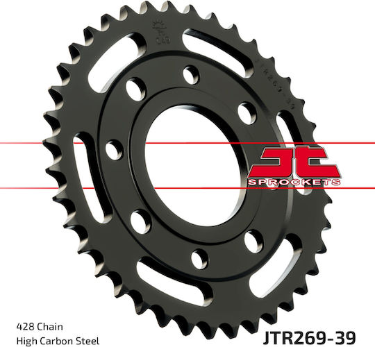 JT Sprockets Pinion spate 39 Dinți pentru Kymco Pulsar 125 / Spike 125