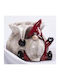 Iliadis Christmas Bowl Ceramic Multicolour L13xW10xD9cm.