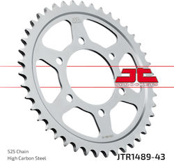 JT Sprockets Γρανάζι Πίσω 43 Δοντιών για Kawasaki Z 1000