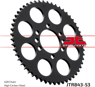 JT Sprockets Hinteres Ritzel 53 Zähne für Yamaha E-Commerce-Website / XT 125