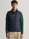 Sleeveless Winter Jacket Blue