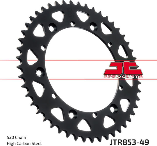 JT Sprockets Заден зъбен колело 49 Зъби за Yamaha ТТР / YZ 250 - Интернет магазин