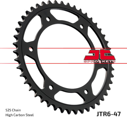 JT Sprockets Заден зъбен колело 47 Зъби за BMW Ф 800 / F 800 GS - Ф 800 GS