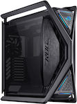 Asus ROG Hyperion GR701 Gaming Full Tower Κουτί Υπολογιστή με Πλαϊνό Παράθυρο Μαύρο