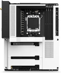 NZXT N7 B650E White Wi-Fi Placă de bază ATX cu AMD AM5 Socket