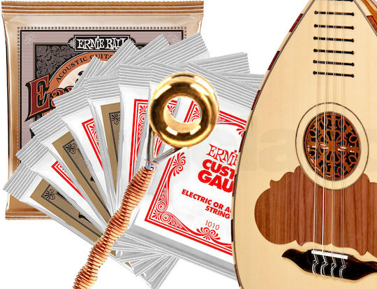Ernie Ball Σετ Χορδών Phosphor Bronze Λαούτου 17 - 30"