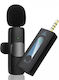 Wireless Condenser Microphone K35 Lapel for Voice