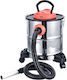 Muhler MV-2080SR Ash Vacuum 800W with 20lt Waste Container