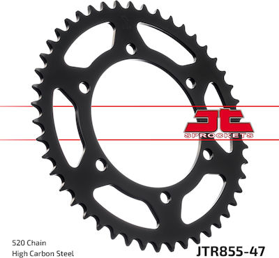 JT Sprockets Rear Sprocket 47 Teeth for Yamaha MT-03 / XT 660