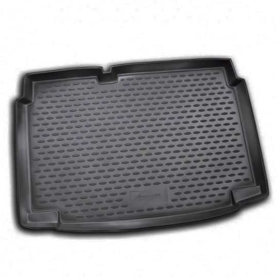 Novline Trunk Mat Tray Type for Volkswagen Polo 09/09+ Black