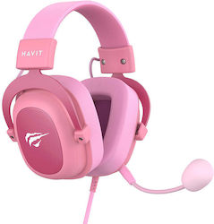 Havit H2002D Over Ear Ροζ
