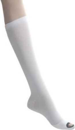 Armor Orthopedics Чорапи Висока телешка височина Дължина на компресията 18-24 мм рт. ст Бял