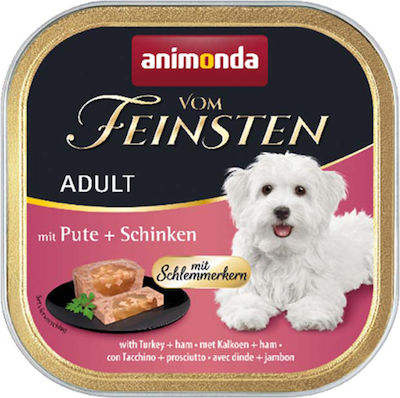 Animonda Vom Feinsten Wet Dog Food Tray with Turkey 1 x 150gr