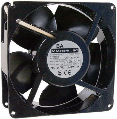 Mmotors Αξονικός Εξαεριστήρας Διαμέτρου 130mm