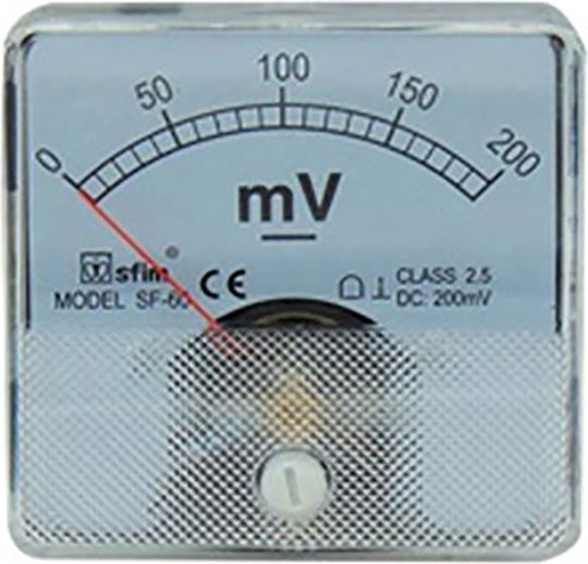 SF-60 SFM Spannungsmesser Elektrische Messgeräte Tür / Einbau Monofasig 01.034.0027