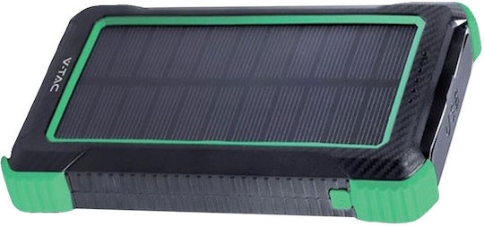 V-TAC Solar Power Bank 10000mAh 10W cu Port USB-A Negru