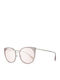 Karen Millen Damen Sonnenbrille mit Rosa Gestell und Rosa Linse KM1991 109