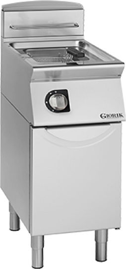Giorik Fryer Natural Gas 16.5kW Capacity 17lt 40x70x90cm