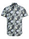 Jack & Jones Kids Floral Shirt Gray