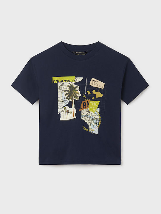 Mayoral T-shirt Navy Μπλε