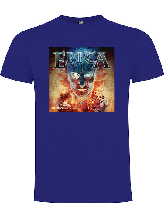 Tshirtakias Epica Audiomachine T-shirt Navy Μπλε