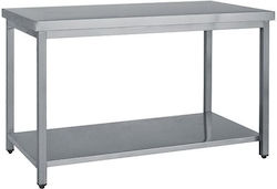 Ventus Ανοξείδωτο Τραπέζι Μ100xΒ70xΥ85cm Ventus Ανοξείδωτο Τραπέζι Μ100xΒ70xΥ85cm